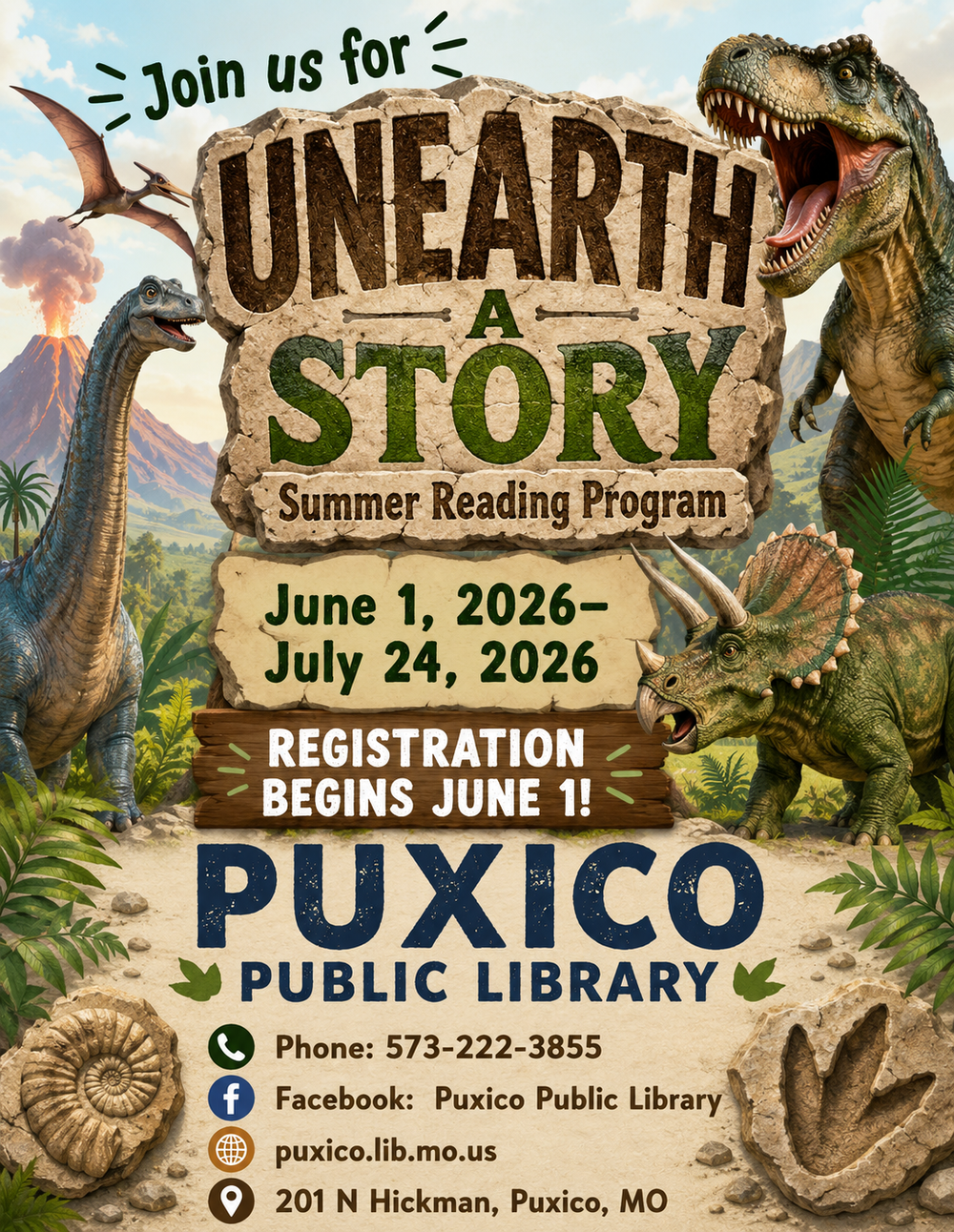 Summer Reading 2026 Poster